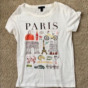 JCrew Paris short sleeved shirt